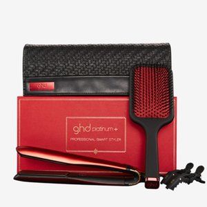 ghd platinum + professional smart ultimate bold red limited edition